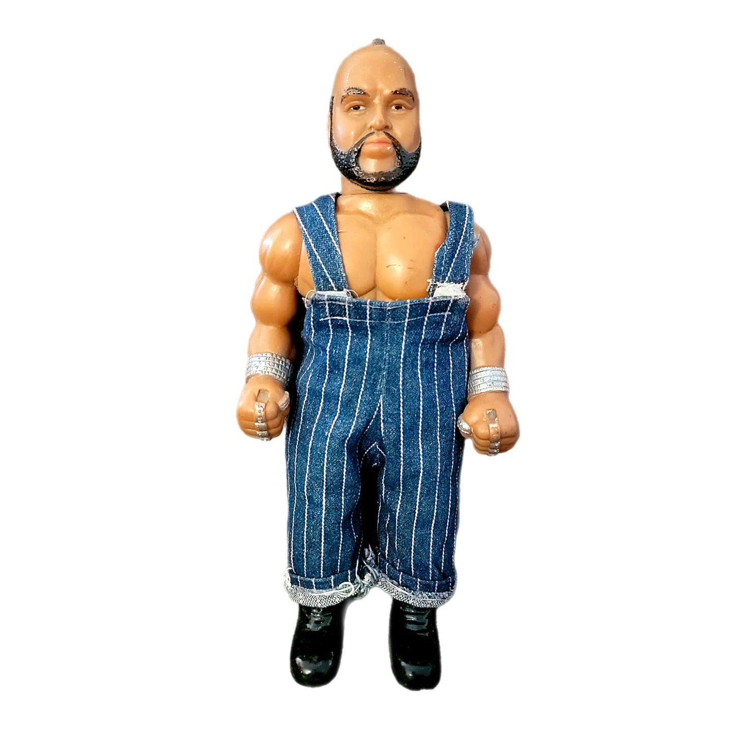 Vintage Argentinian Mr T W/ Galoob Combat Attack Set MOC