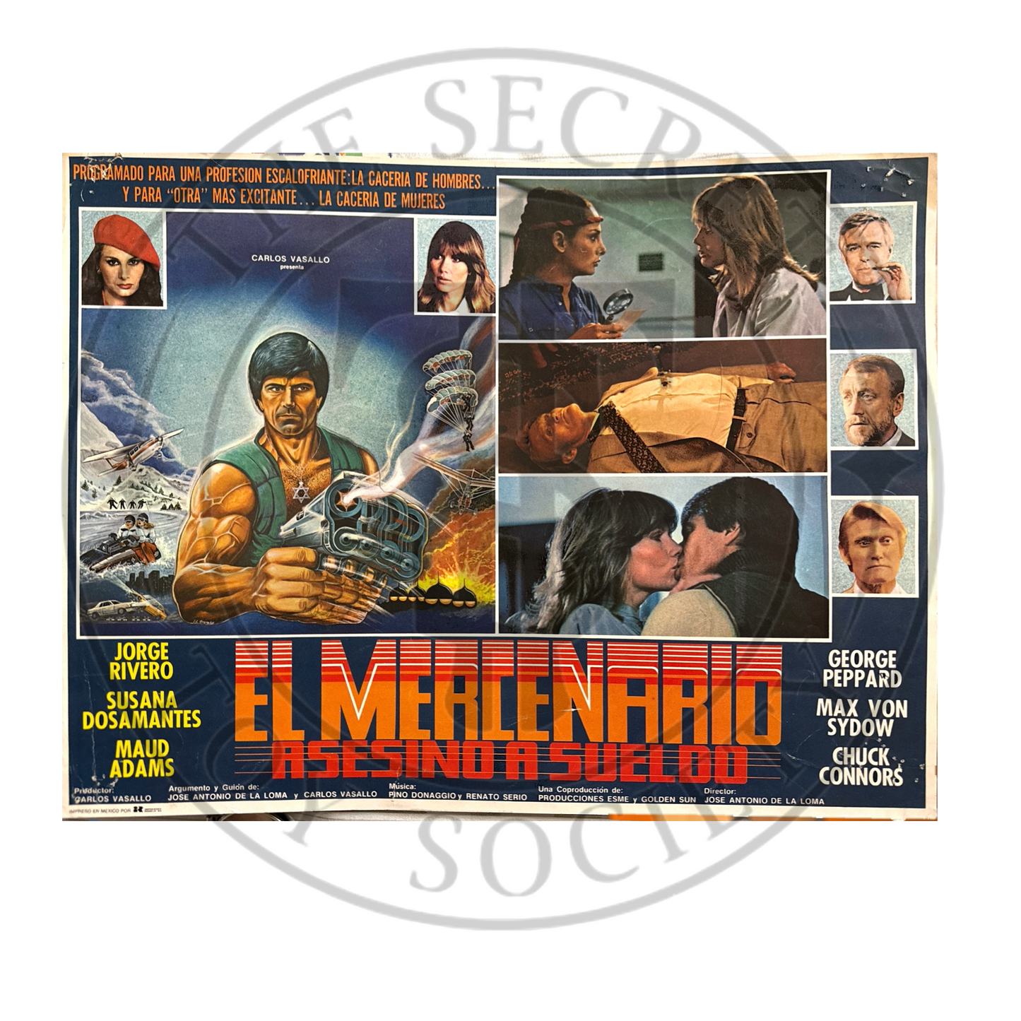 El Mercenario Asesino A Sueldo Lobby Card