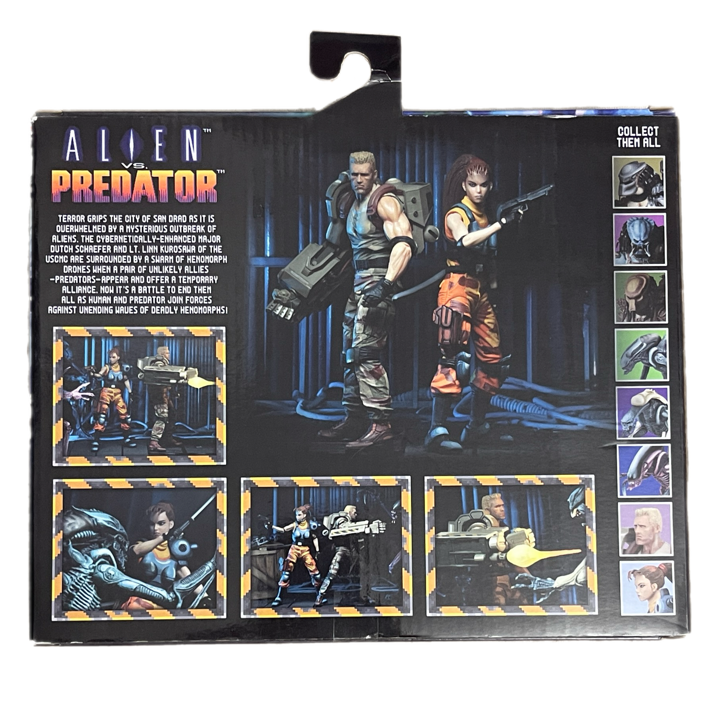 Neca Alien Vs Predator Dutch & Lynn Arcade game double pack MiB