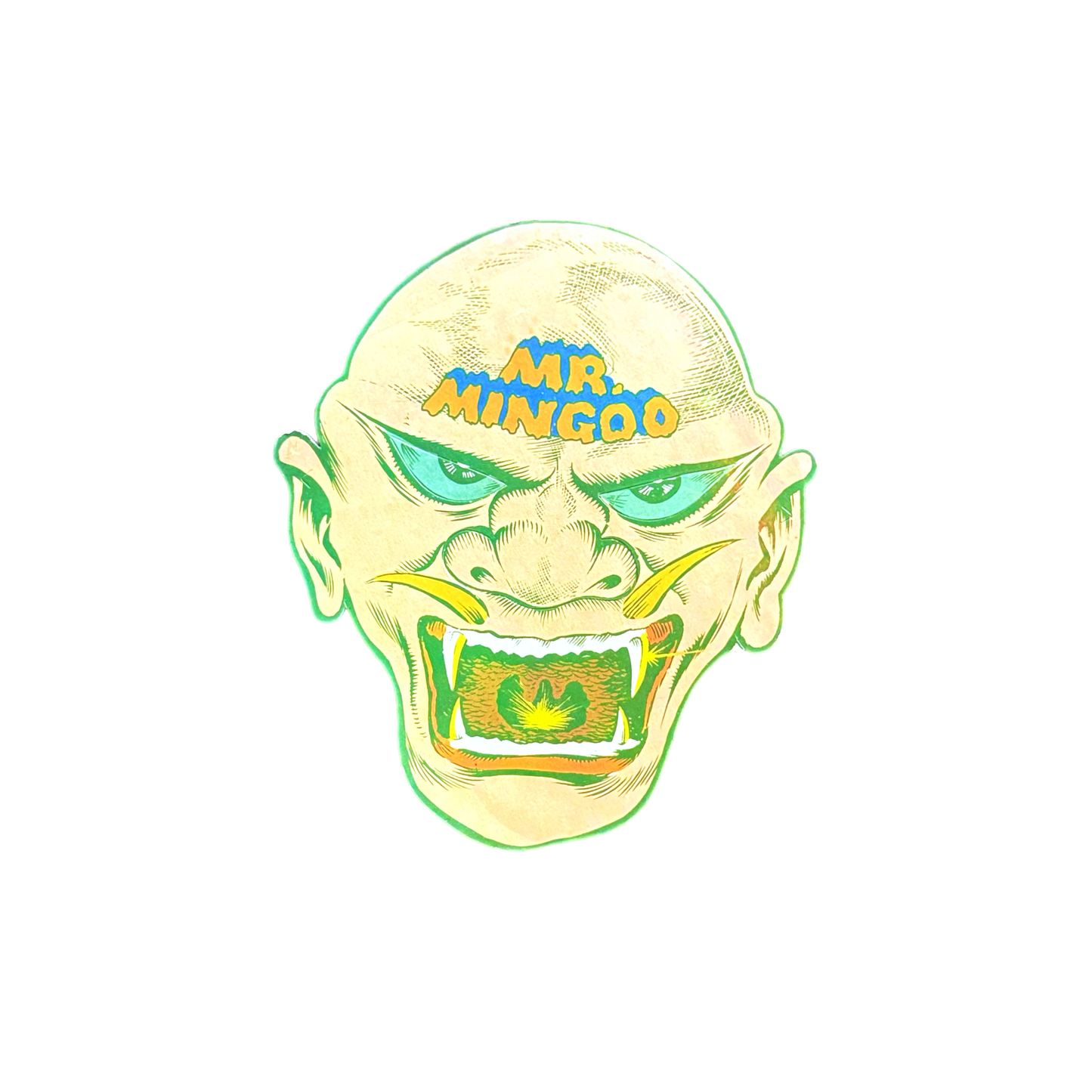 Vintage Bootleg Monster Paper Mask