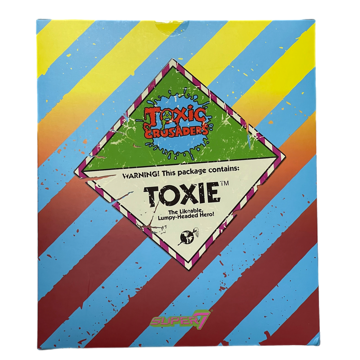 Radioactive rage glow in the dark toxie super 7