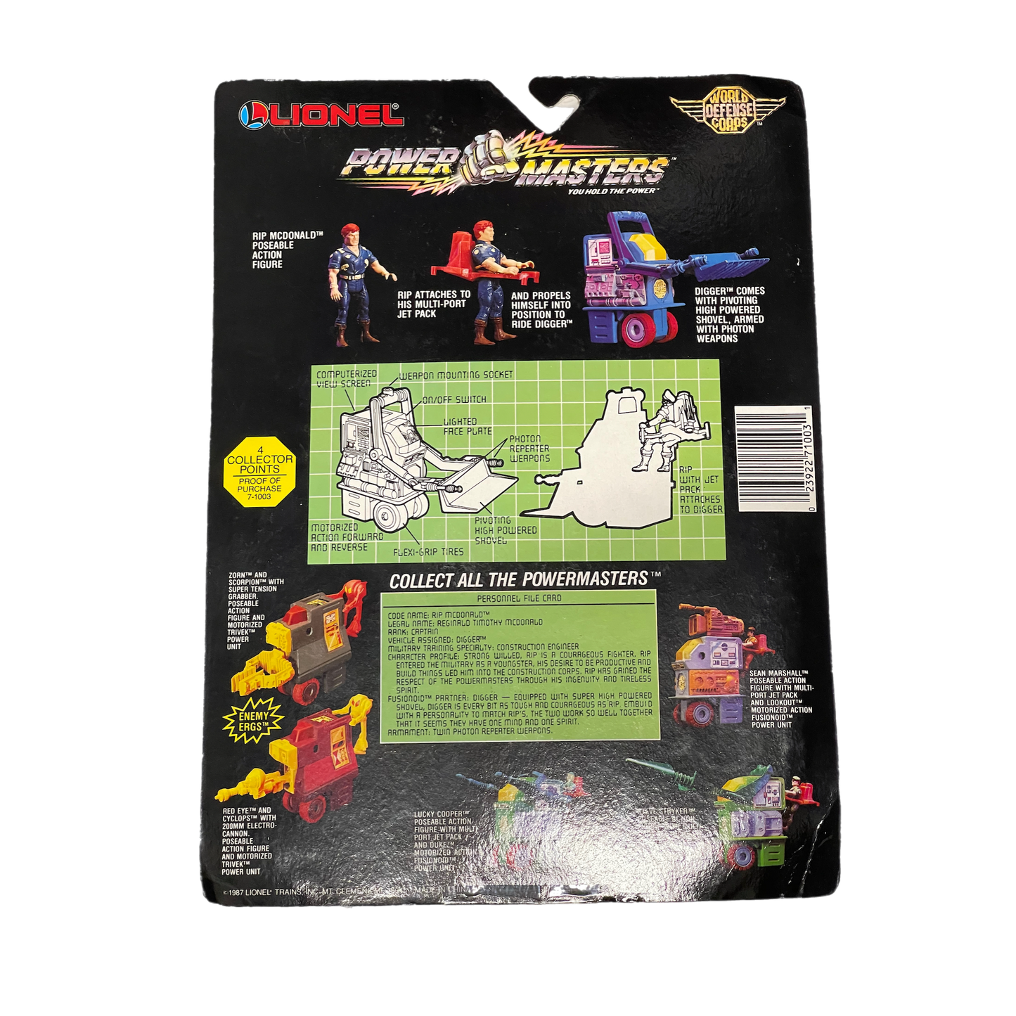 Lionel Power masters