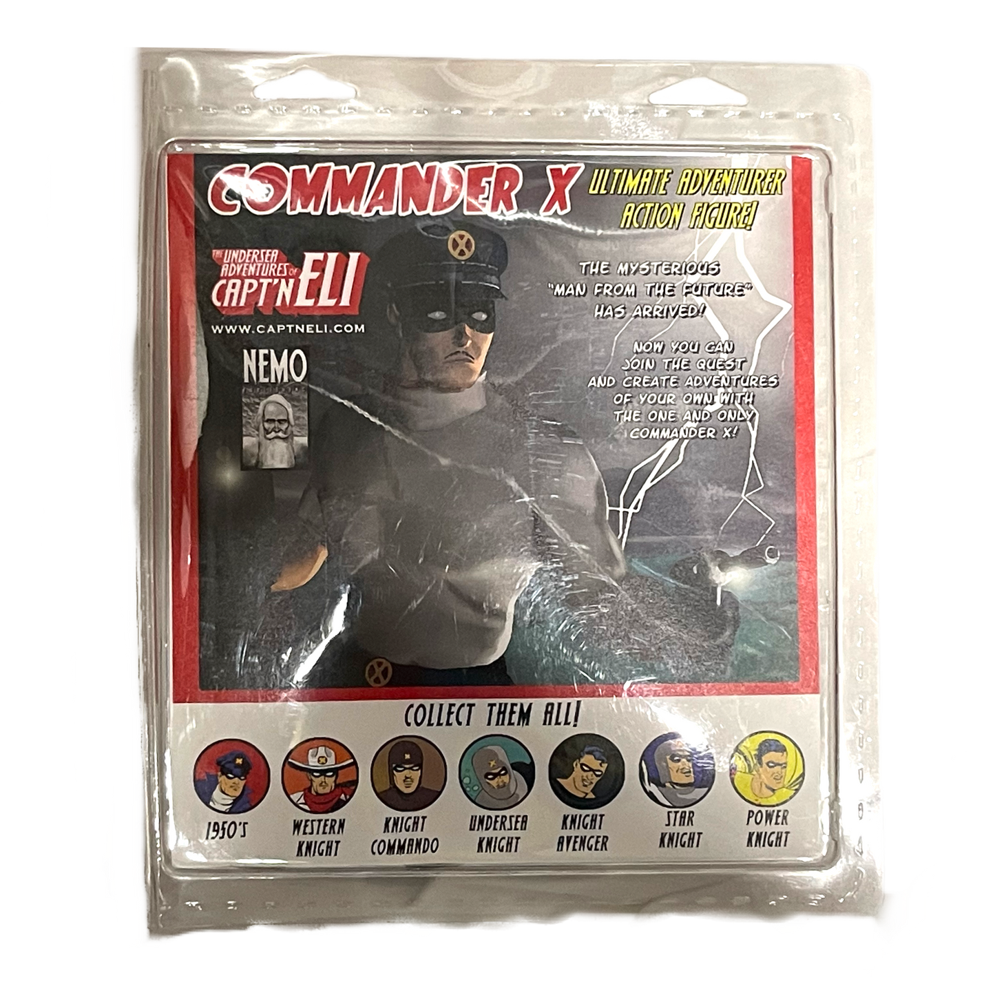 Commander X the man from the future