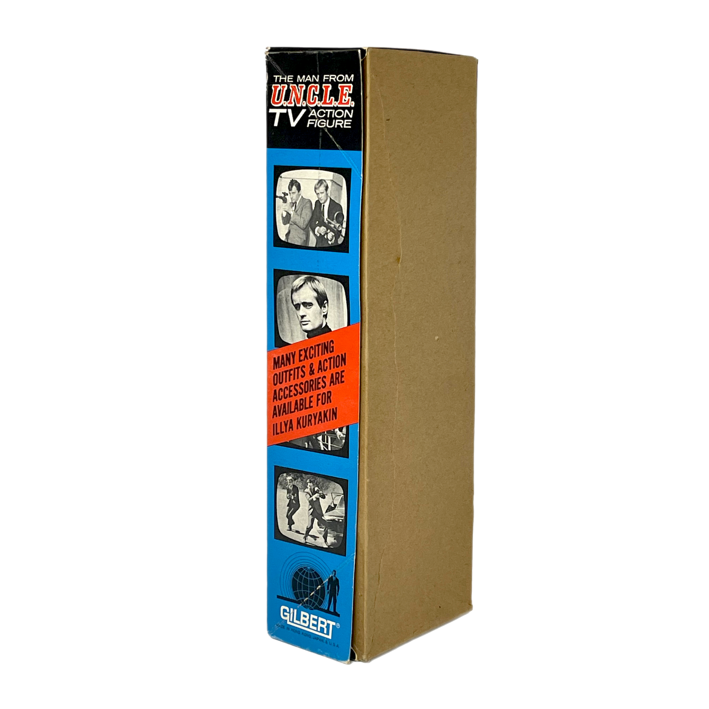 AC Gilbert The Man From U.N.C.L.E. Illya Kuryakin new vintage action figure