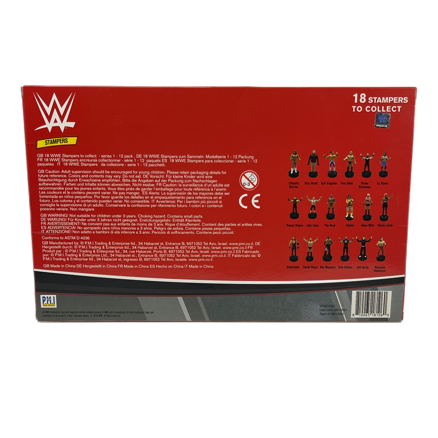WWE Stamp set