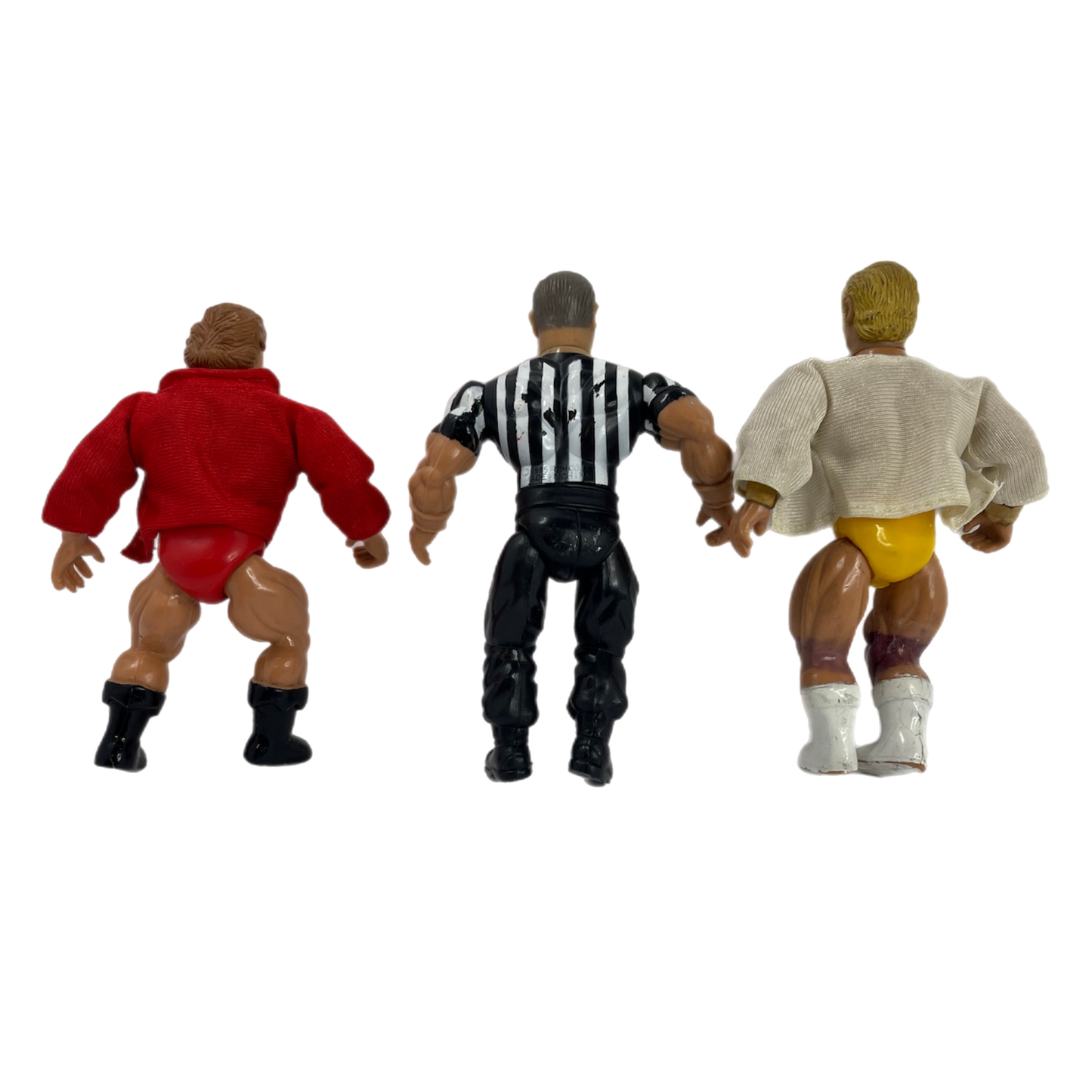 Remco AWA Larry Zbyszko Referee Dick Woehrle Nick Bockwinkle vintage action figure lot
