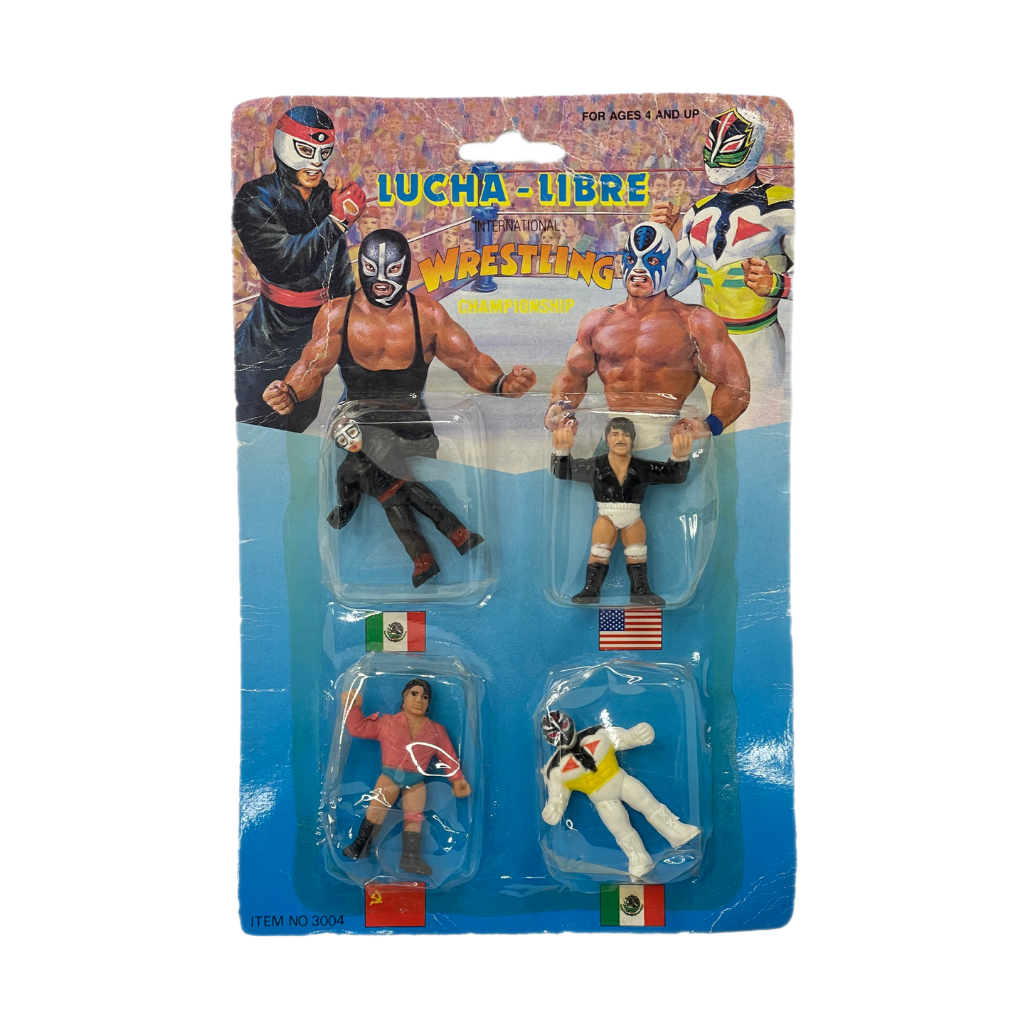 Lucha Libre bootleg mini figures moc