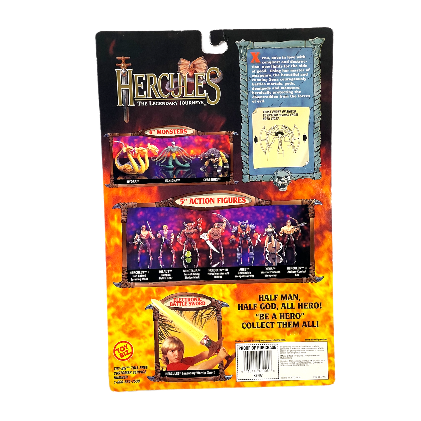 Toybiz Xena vintage action figure