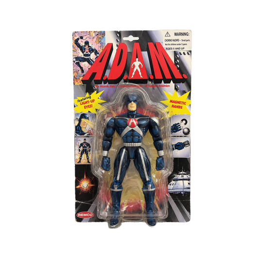 A.D.A.M. vintage Super Hero Action Figure super posable w/ action features