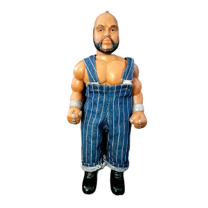Vintage Argentinian Mr T W/ Galoob Combat Attack Set MOC