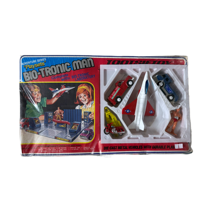 Tootsietoy Vintage Bio-Tronic Man Laboratory Playset Six Millon Dollar Man KO