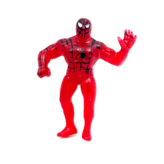Hijo Del Santo AAA Kelian Red Translucent Spider-Man bootleg wrestling action figure