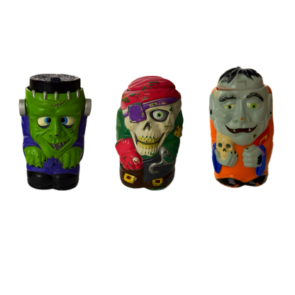 Vintage Halloween Candy Dispenser Set