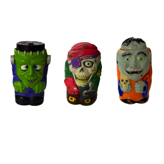 Vintage Halloween Candy Dispenser Set