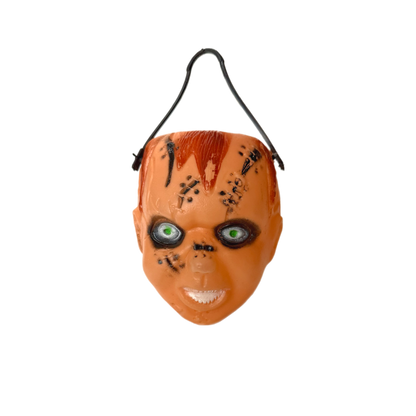 Vintage Chucky Halloween Candy Bucket