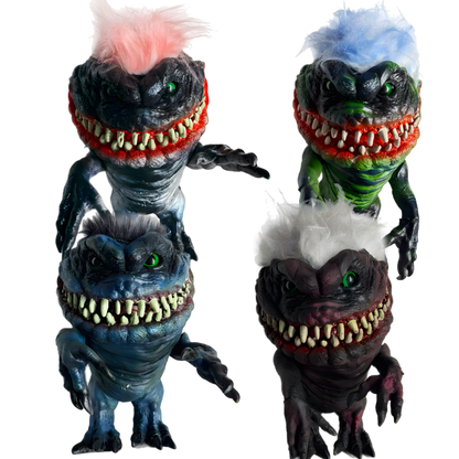 Soft Vinyl Critters bootleg KOS makes sound and lights up posable soft hair figures
