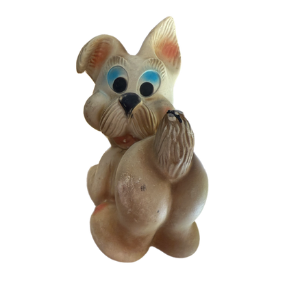 Vintage Dog squeaky toy