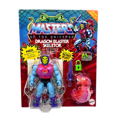 MOTU Origins Dragon Blaster Skeletor Deluxe Action Figure Set