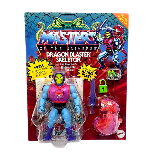 MOTU Origins Dragon Blaster Skeletor Deluxe Action Figure Set