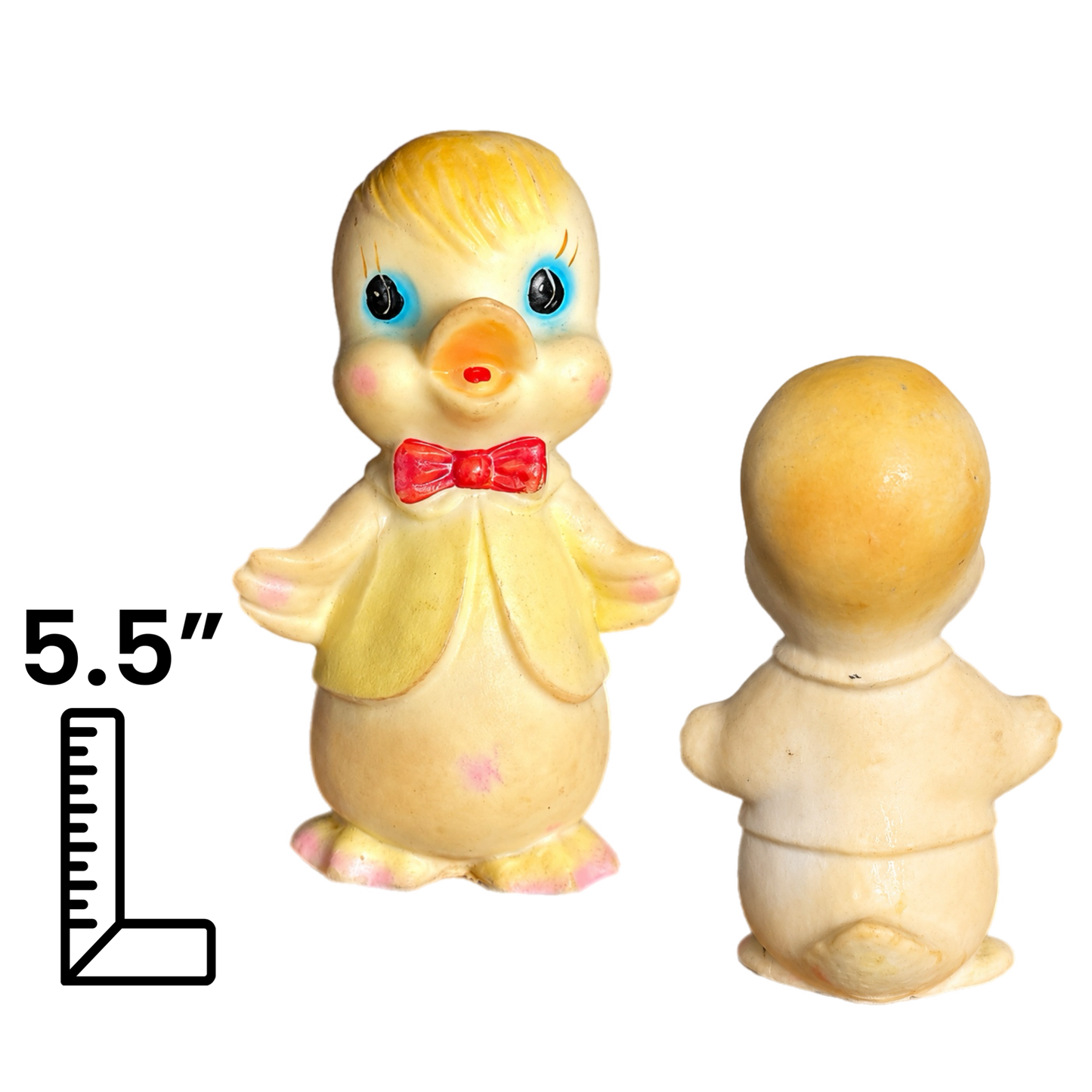 Cute Vintage Penguin Squeak Toy
