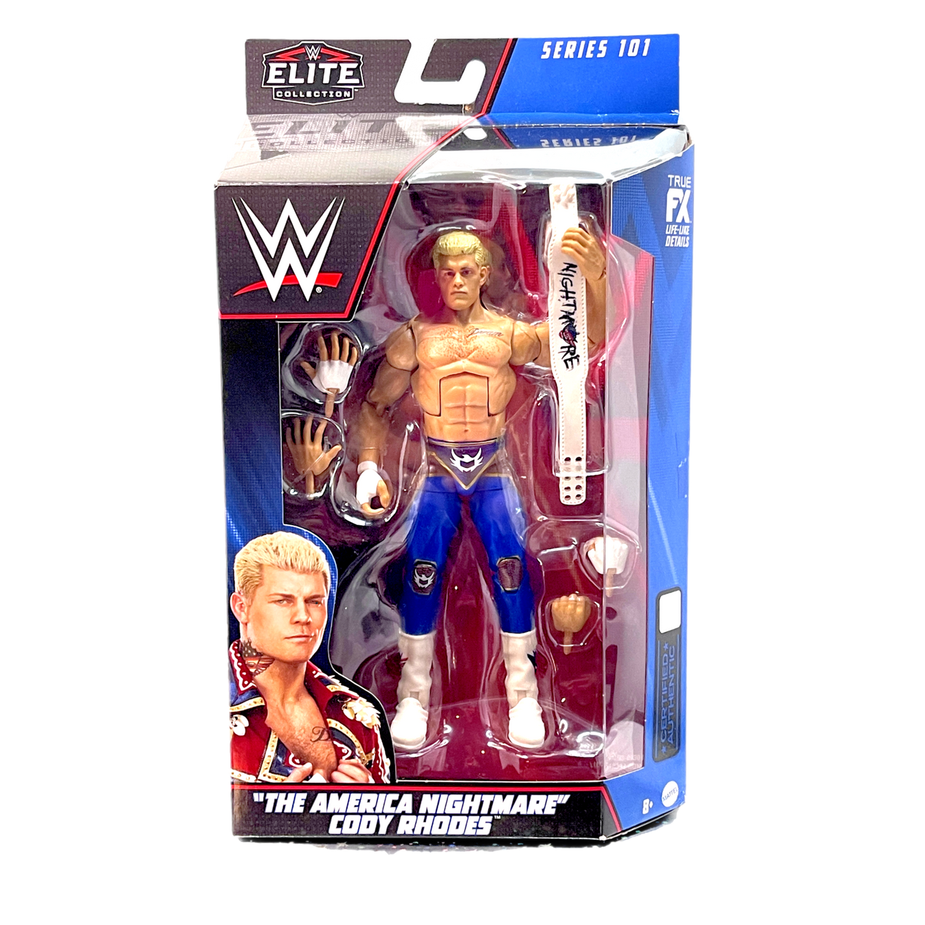 Mattel WWE Elite series 101 Cody Rhodes Action Figure – The secret toy ...