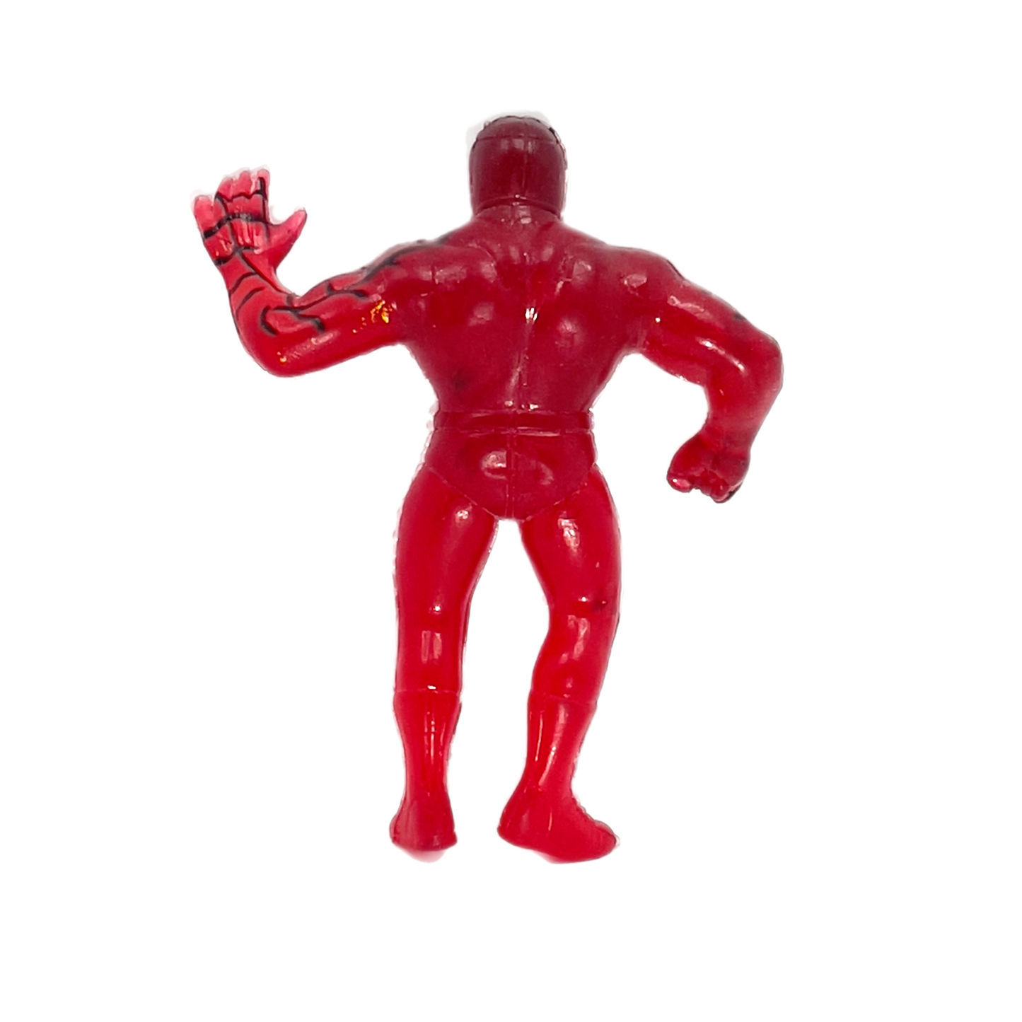 Hijo Del Santo AAA Kelian Red Translucent Spider-Man bootleg wrestling action figure