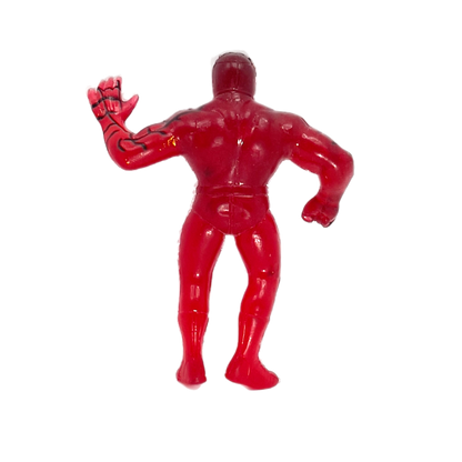 Hijo Del Santo AAA Kelian Red Translucent Spider-Man bootleg wrestling action figure