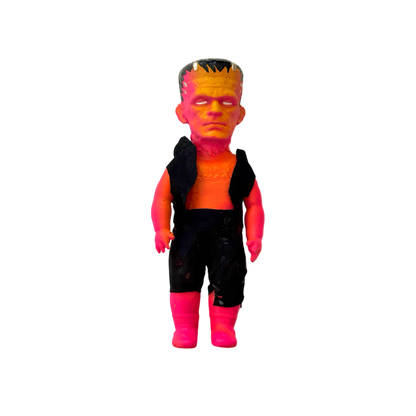 Electric Pink Frankie 7” custom monster figure