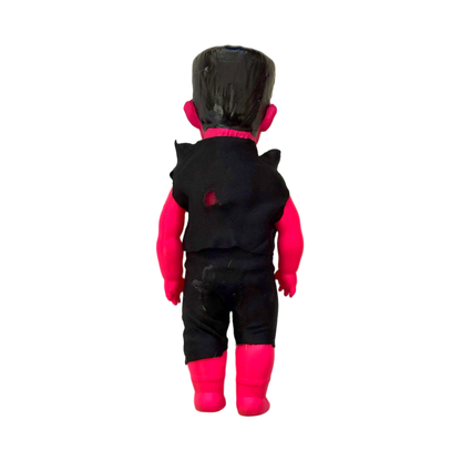 Electric Pink Frankie 7” custom monster figure