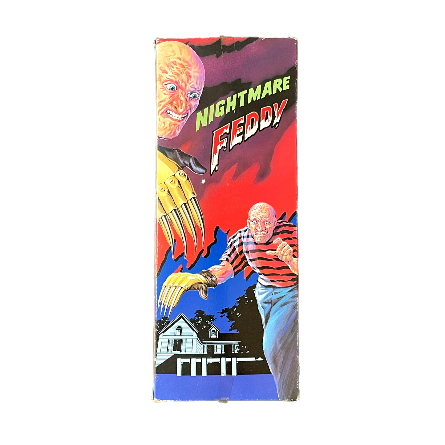 Nightmare Feddy KO Knockoff Bootleg Freddy Kruger Nightmare on Elm Street Vintage Action Figure MIB