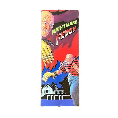 Nightmare Feddy KO Knockoff Bootleg Freddy Kruger Nightmare on Elm Street Vintage Action Figure MIB