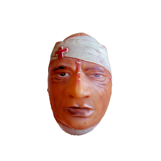 List it as Gadaffi Super Madball KO Gross Weird Football Head