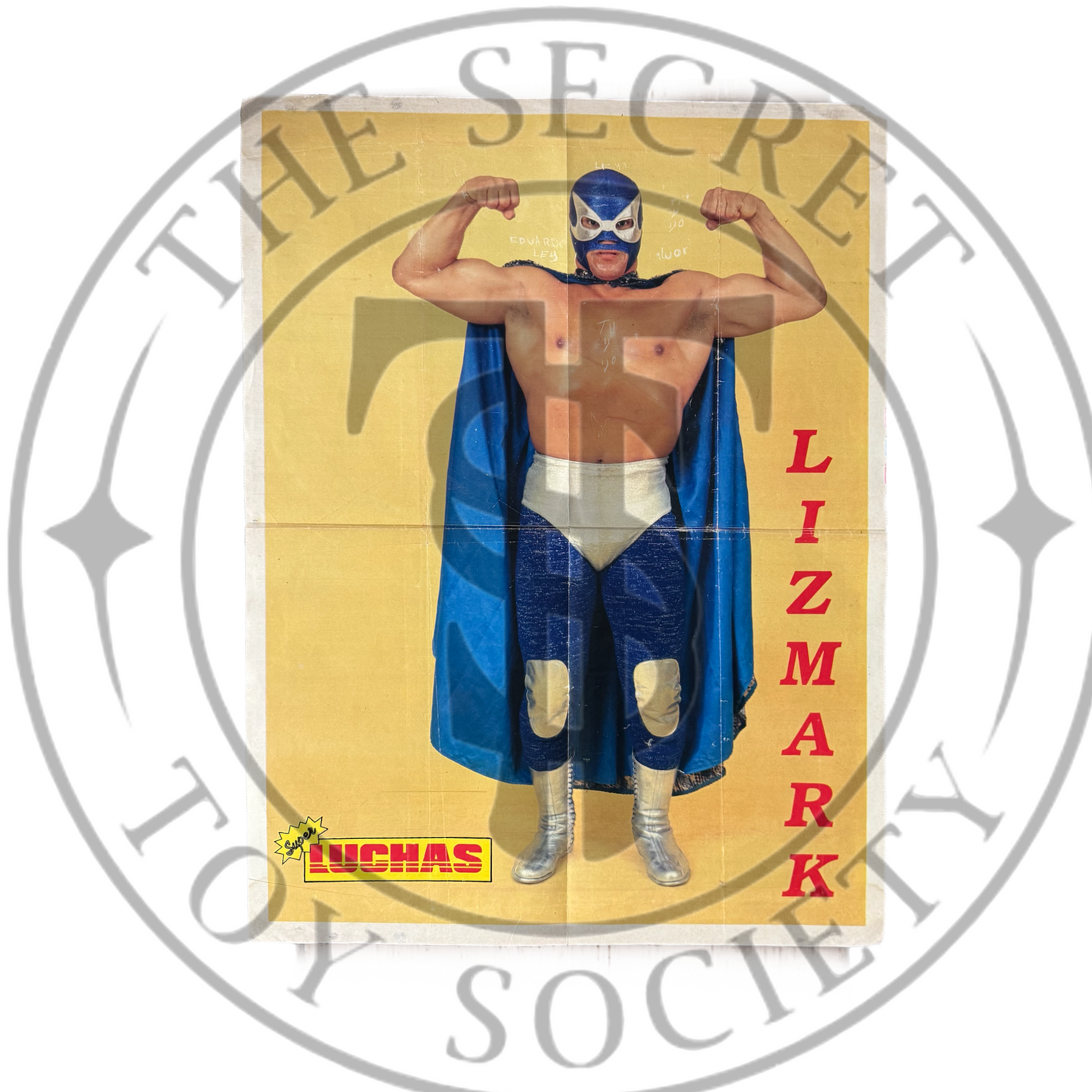 Vintage Lucha Poster Lizmark/ Los Destructores
