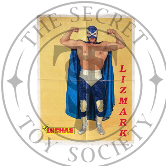 Vintage Lucha Poster Lizmark/ Los Destructores