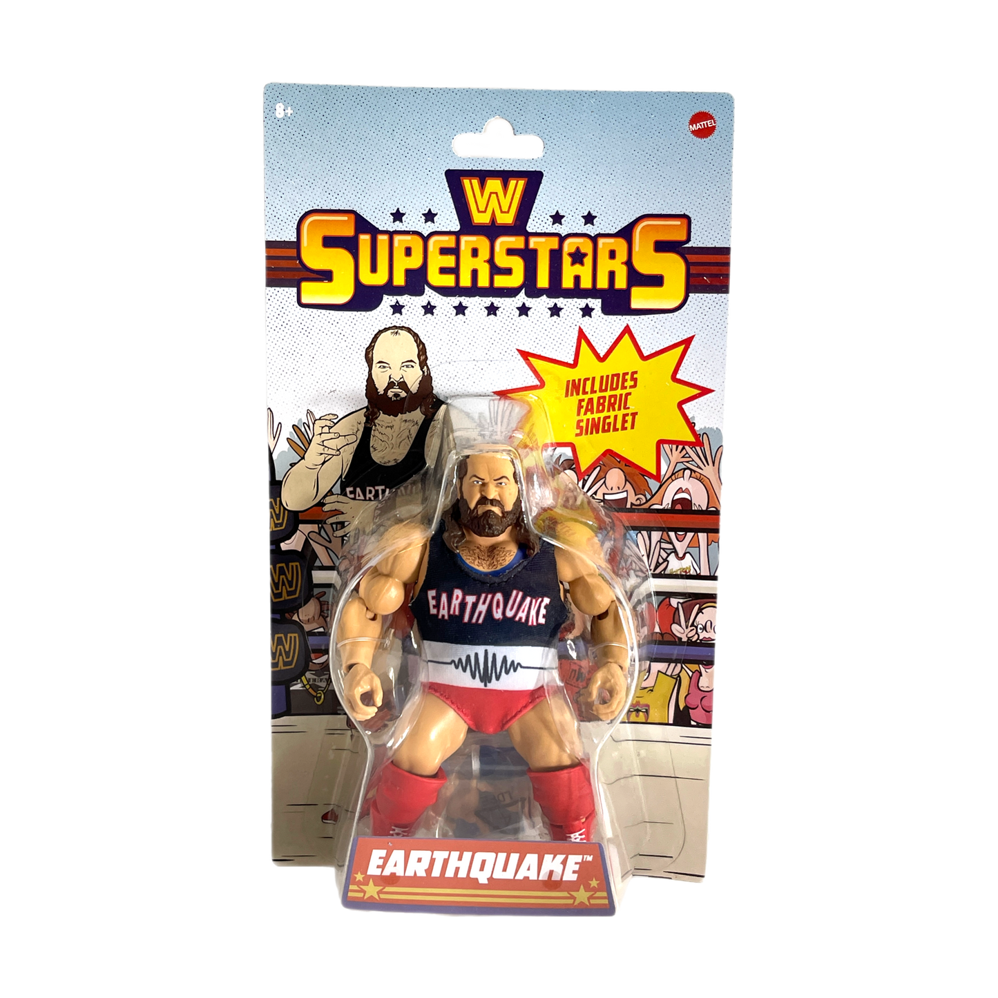 WWE Superstars Earthquake Mattel Action Figure Remco Style