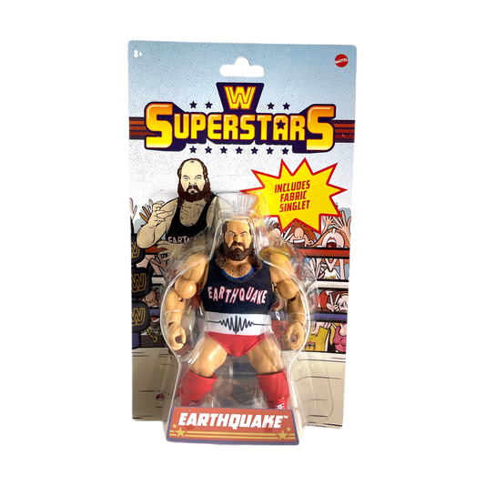 WWE Superstars Earthquake Mattel Action Figure Remco Style