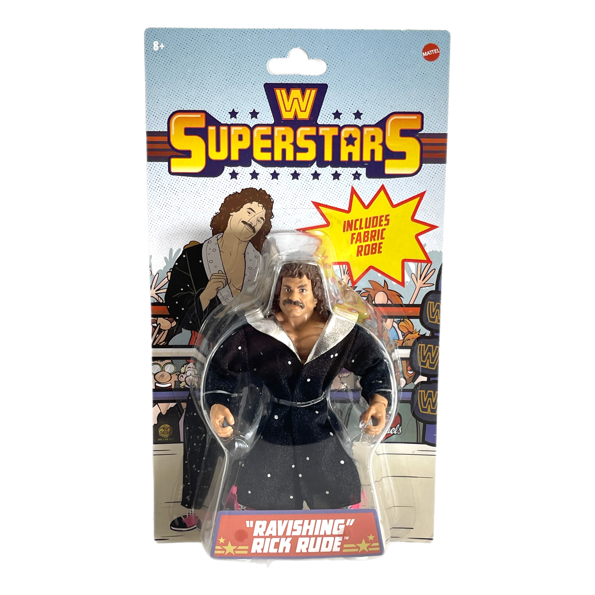Ricky Rudd Figure WWE Superstars Rick Rude Mattel Action Figure Remco style – The secret ...