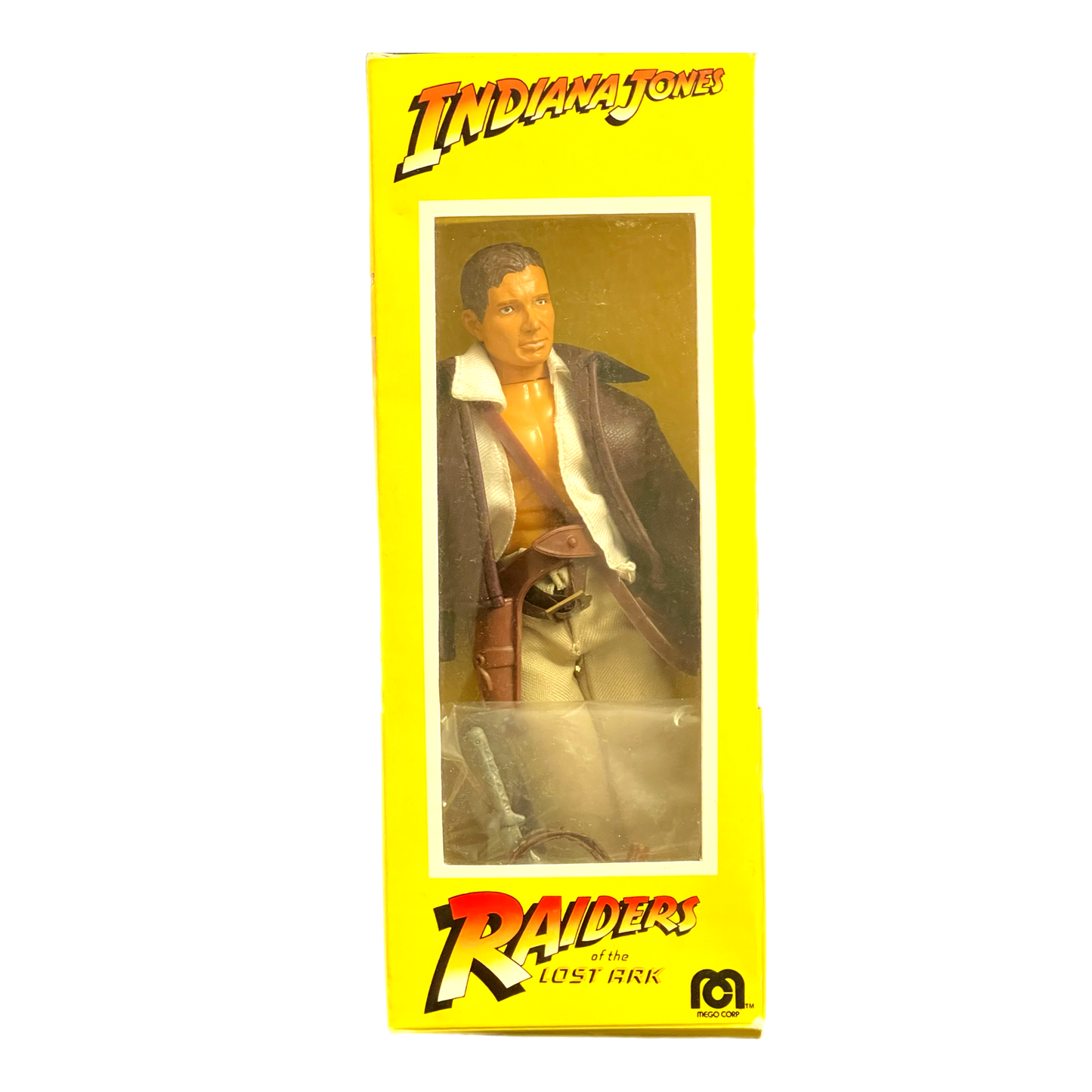 Mego Meet Indiana Jones Custom 8” action figure with accessories and box