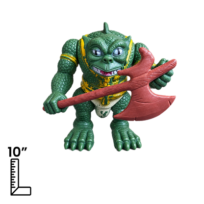 Thundercats Slithe/Reptillio blowmold figure Mexican Bootleg