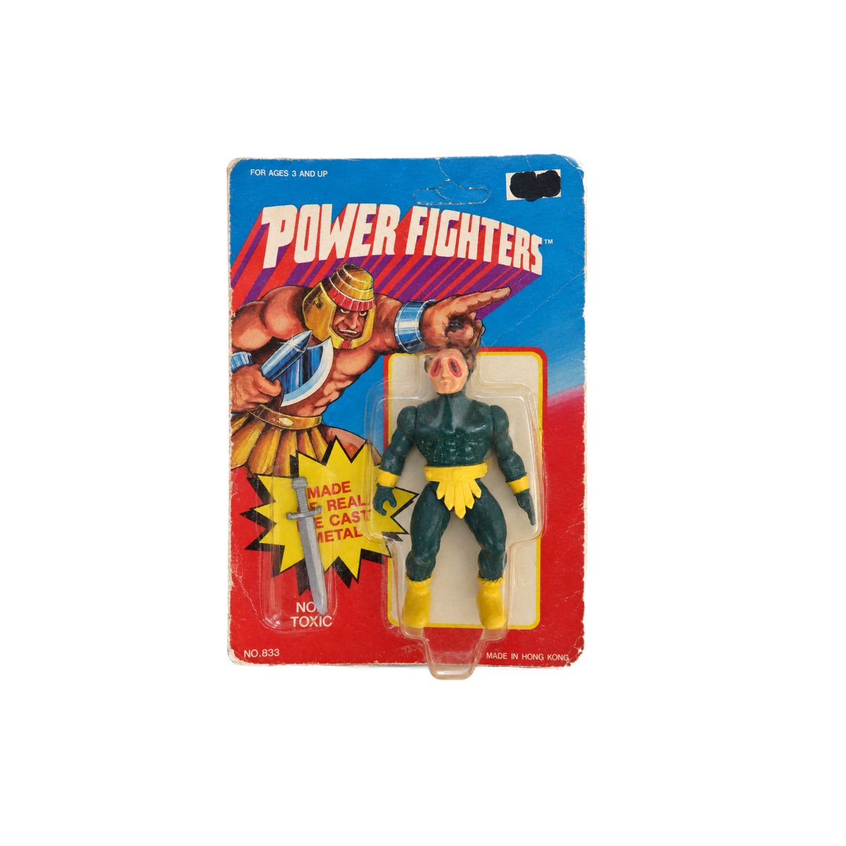 Power Fighters Vintage Action Figure MOTU KO Diecast