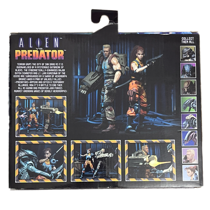 Neca Alien Vs Predator Dutch & Lynn Arcade game double pack MiB