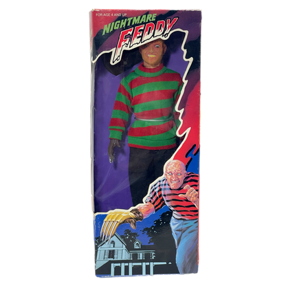 Nightmare Feddy KO Knockoff Bootleg Freddy Kruger Nightmare on Elm Street Vintage Action Figure MIB