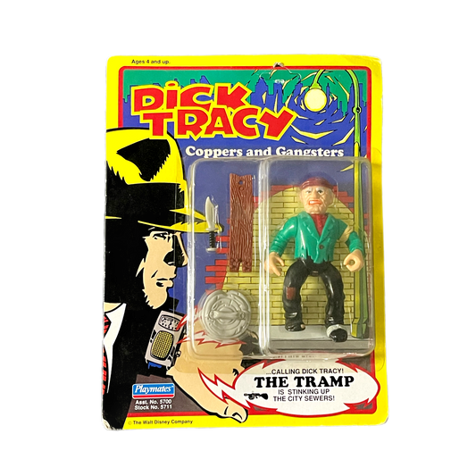 Playmates Dick Tracy Steve The Tramp Vintage Action Figure MOC