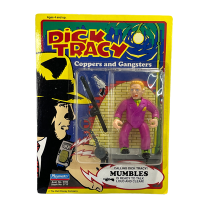 Playmates Dick Tracy Mumbles unpunched vintage action figure Dustin Hoffman