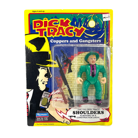Playmates Dick Tracy Shoulders unpunched vintage action figure