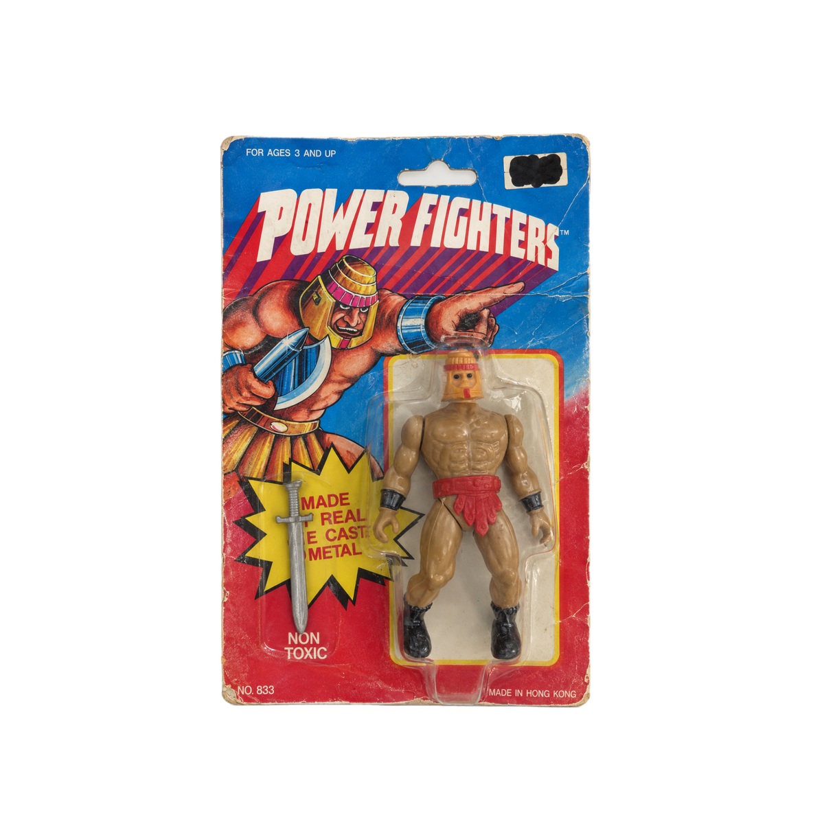 Power Fighters Vintage Action Figure Motu KO Diecast