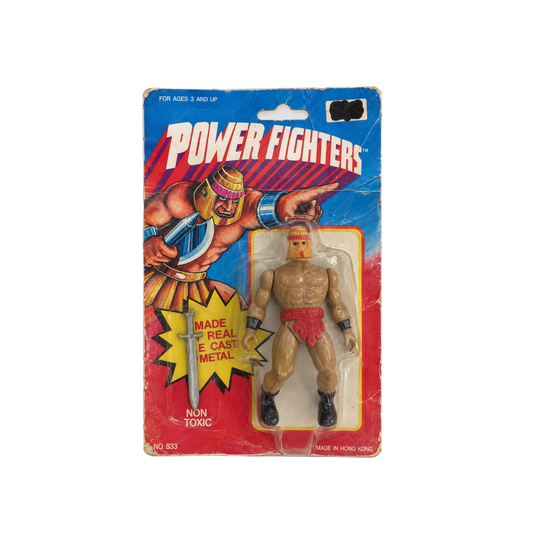 Power Fighters Vintage Action Figure Motu KO Diecast
