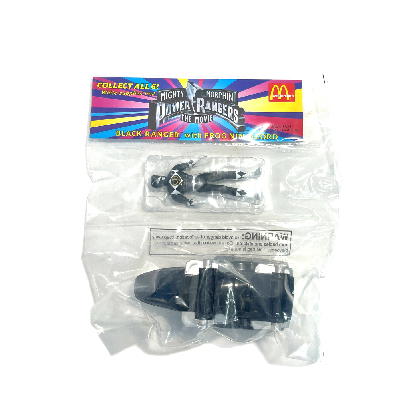 Mighty Morphing Power Rangers The Movie McDonald’s Premium action figures and vehicles set of four
