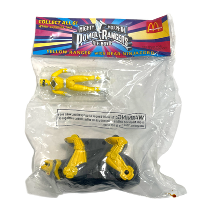 Mighty Morphing Power Rangers The Movie McDonald’s Premium action figures and vehicles set of four