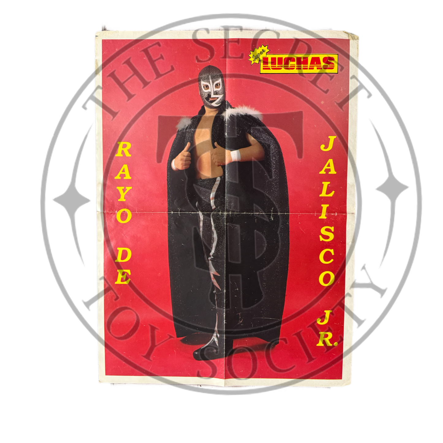 Vintage Lucha libre Poster Rayo de Jalisco/ Jerry Estrada